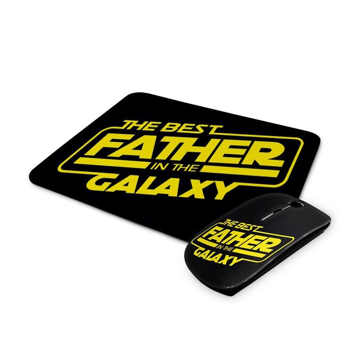 Best father mintás vezetéknélküli egér és egérpad