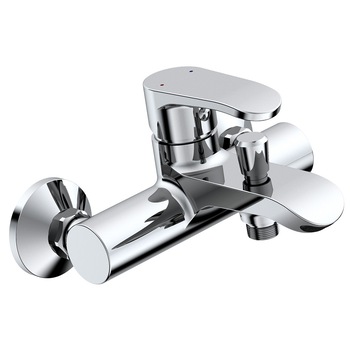 Baterie cada-dus Pyramis SALT, monocomanda, mecanism cu discuri ceramice, finisaj crom Baterie cada-dus Pyramis SALT, monocomanda, mecanism cu discuri ceramice, finisaj crom