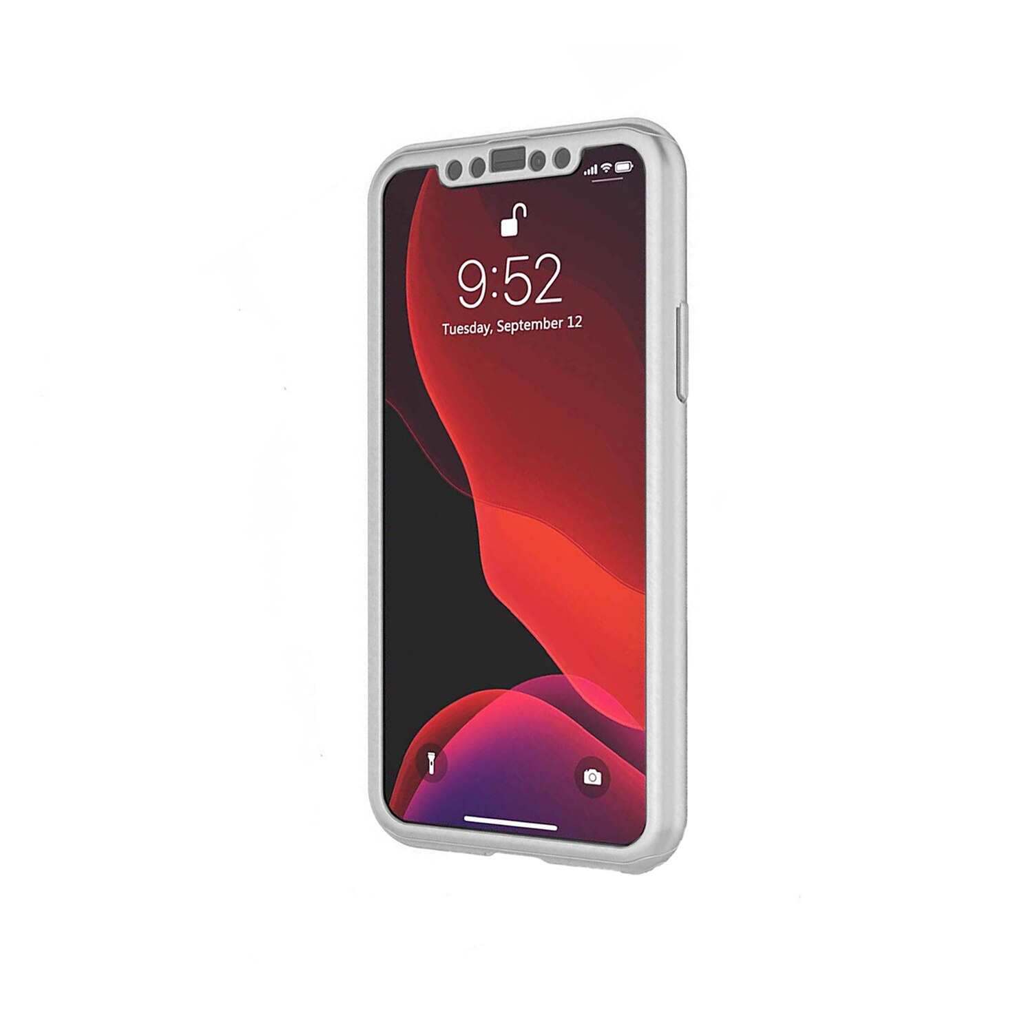 Husa Full Protection 360 - iPhone 11 Pro Argintiu