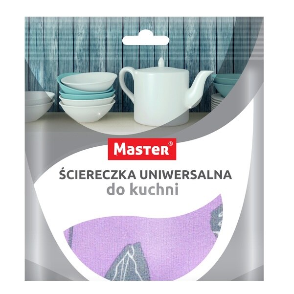 Laveta microfibra Master 1buc/set Flower 34X34 universal bucatarie
