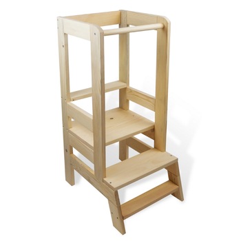 Turn de invatare ajustabil Learning Tower, tip Montessori Turn de invatare ajustabil Learning Tower, tip Montessori