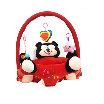 Fotoliu Din Plus Pentru Bebelusi Cu Activitati, Mickey Mouse, Best Toys Fotoliu Din Plus Pentru Bebelusi Cu Activitati, Mickey Mouse, Best Toys