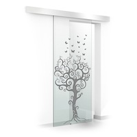 usa glisanta boss model life tree antracit sticla clara 8 mm culisanta in ambele directii dim 215 x 60 cm imagen 30_0_
0