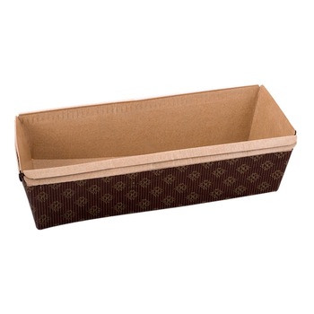 Tavita de Copt pentru Chec, 227x70x65 mm, Culoare Maro Tavita de Copt pentru Chec, 227x70x65 mm, Culoare Maro