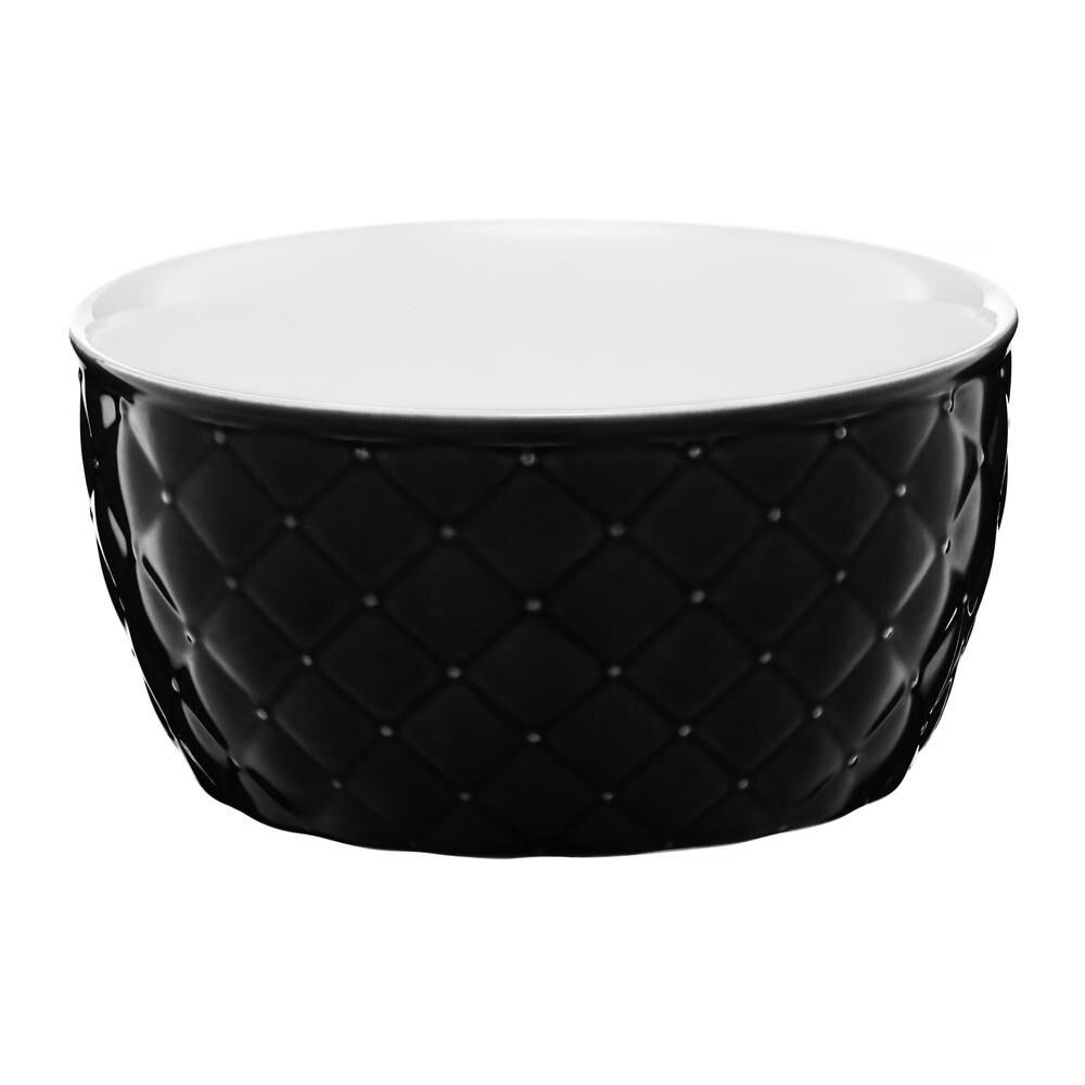 Bol, Ambition, Salata 13.5cm, Negru Glamour
