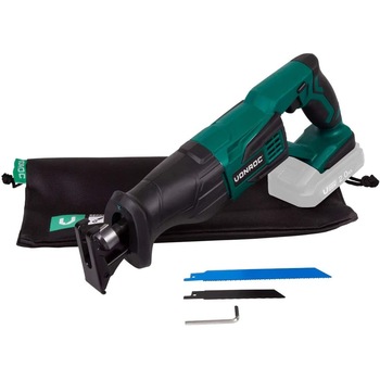 Fierastrau sabie compatibil cu acumulatori 20V, VONROC, RS501DC, fara acumulator si incarcator, Verde/Negru Fierastrau sabie compatibil cu acumulatori 20V, VONROC, RS501DC, fara acumulator si incarcator, Verde/Negru