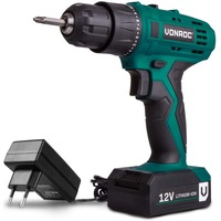 masina de gaurit si insurubat cu acumulator vonroc  cd502dc 12v 1x baterie 13 ah imagen 4_0_
0