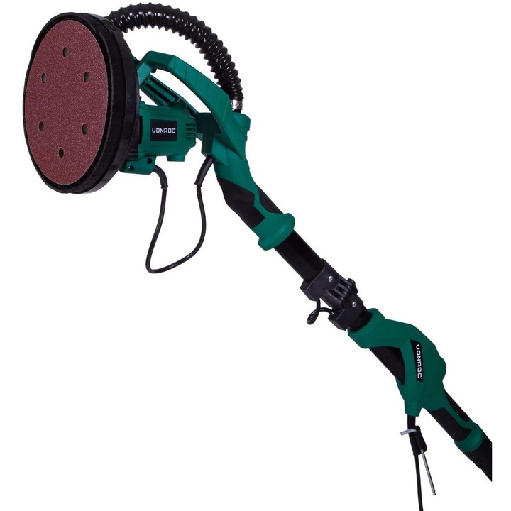 VONROC teleszkópos falcsiszoló, DS502AC, 1050W-225mm, porgyűjtő zacskóval