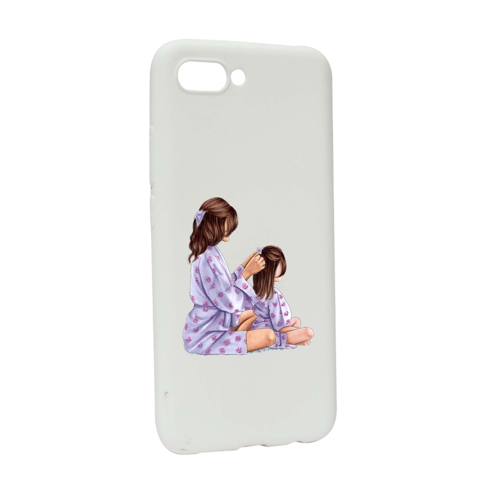 Husa de protectie Mommy's Girl, pentru Huawei Honor 10, rezistenta la uzura, anti-alunecare, din silicon Premium, W553