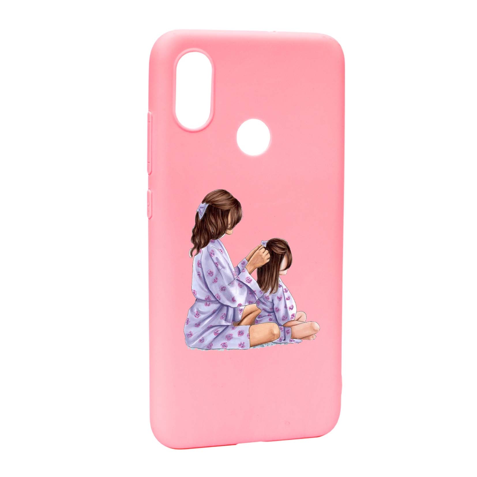 Husa de protectie Mommy's Girl, pentru Xiaomi Mi A2 / Mi 6X, rezistenta la uzura, anti-alunecare, din silicon Premium, P553