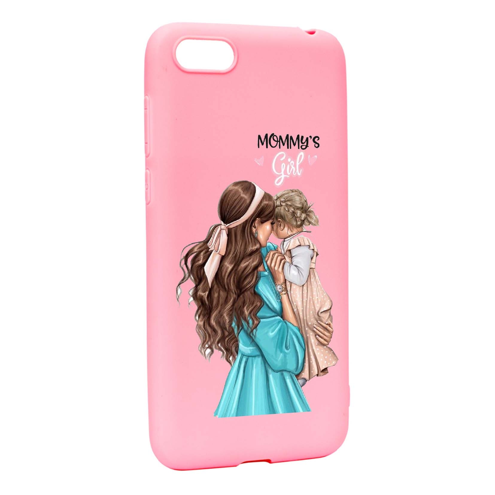 Husa de protectie Mommy's Girl, pentru Huawei Y5 2018, rezistenta la uzura, anti-alunecare, din silicon Premium, P555