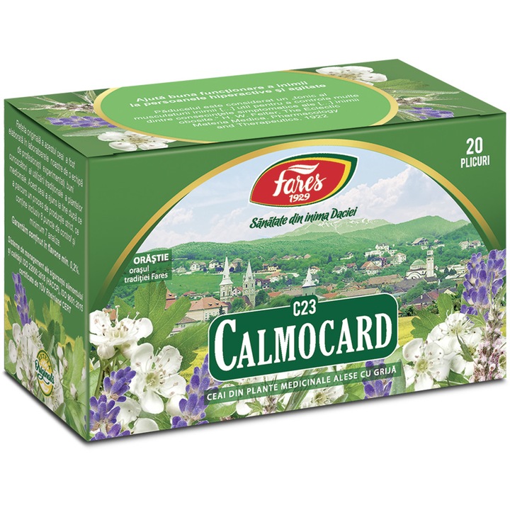 Ceai Calmocard 20 plicuri
