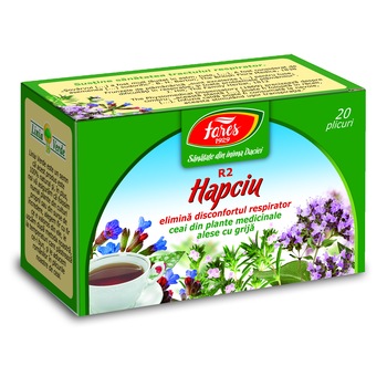 Hapciu elimina disconfortul respirator , 20 pliculette Hapciu elimina disconfortul respirator , 20 pliculette