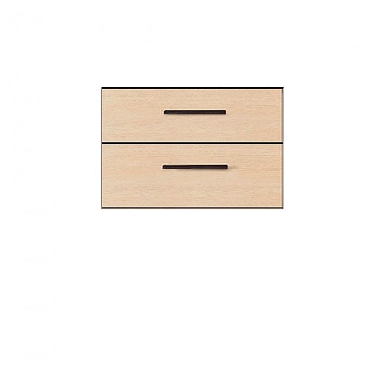 Dulap pentru perete Reset A2SZ 4/5 Wenge/ Stejar Milano, 35 x 50 x 29,5 cm