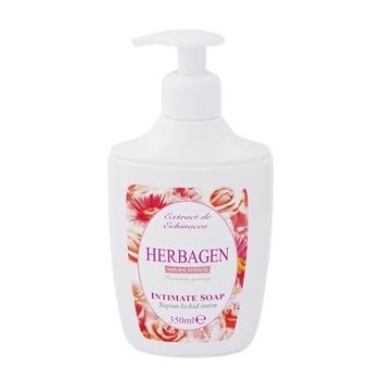 Sapun lichid Intim cu extract de Echinacea, 350 ml, Herbagen Sapun lichid Intim cu extract de Echinacea, 350 ml, Herbagen