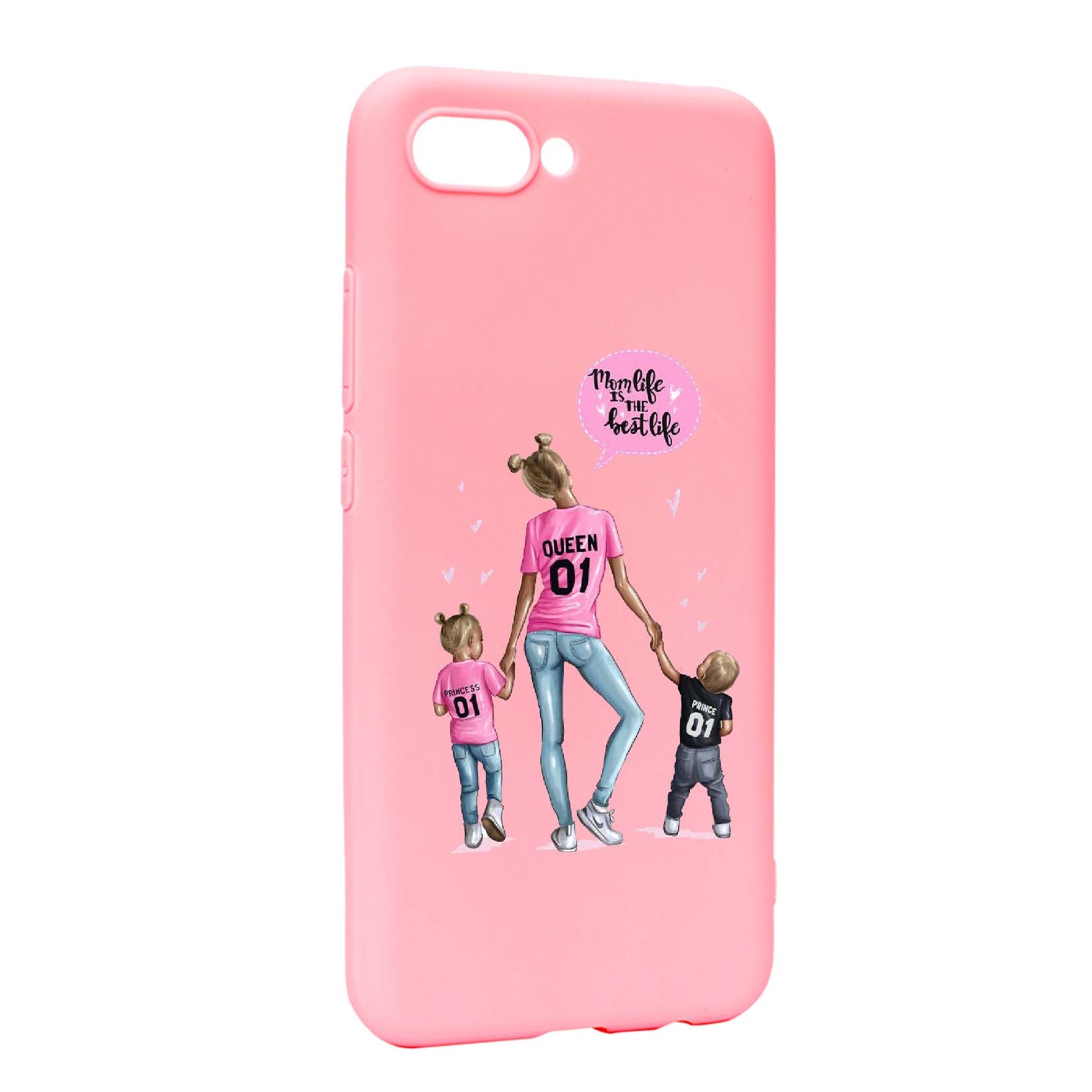 Husa de protectie Mom Life, pentru Huawei Honor 10, rezistenta la uzura, anti-alunecare, din silicon Premium, P557