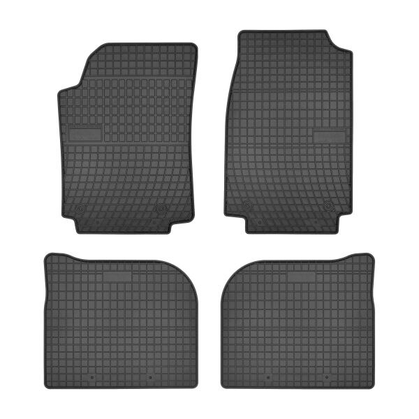 Set 4 covorase auto MAMMOOTH, Cauciuc, pentru AUDI A6 1994-1997 SALOON, Negru