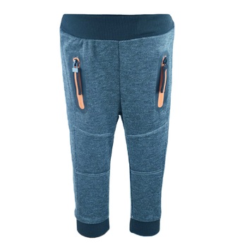 Pantaloni sport pentru baieti Happy House CVC-717, Gri, 80 cm Pantaloni sport pentru baieti Happy House CVC-717, Gri, 80 cm