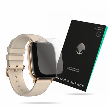 Folie Alien Surface, Xiaomi Amazfit GTS, protectie ecran 1+2 Rezerve Folie Alien Surface, Xiaomi Amazfit GTS, protectie ecran 1+2 Rezerve