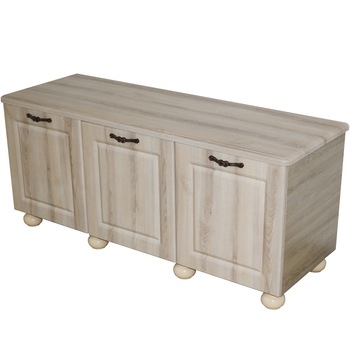 Comoda cu 3 Usi Dynasty, Sonoma, 138 x 48 x 60 cm Comoda cu 3 Usi Dynasty, Sonoma, 138 x 48 x 60 cm