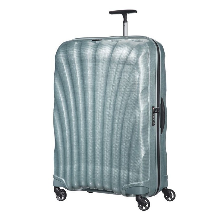 Куфар Samsonite, Cosmolite, 81см, Ледено син