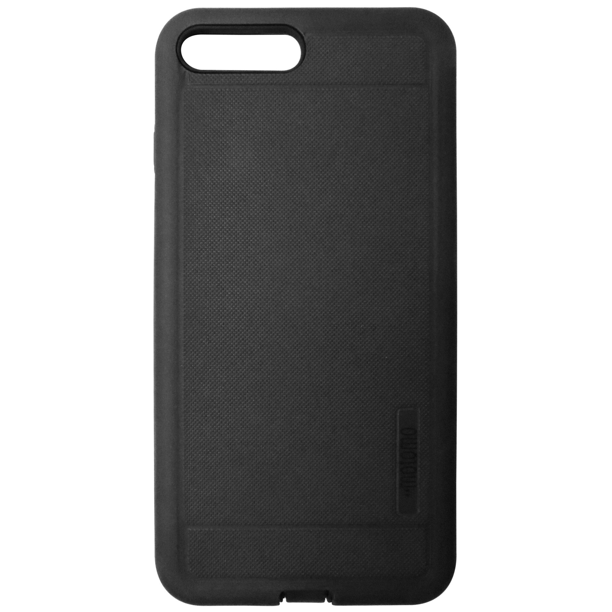 Husa Motomo Antishock 2 in 1 (policarbonat + TPU) neagra pentru Apple iPhone 7 Plus, 8 Plus