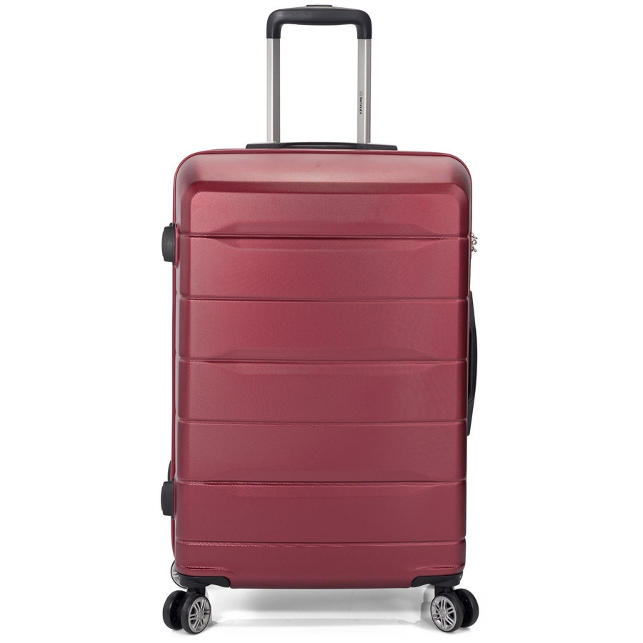 Troler Cabina, ABS, 4 Roti Duble, Benzi, BZ 5583 - 54 cm, Grena