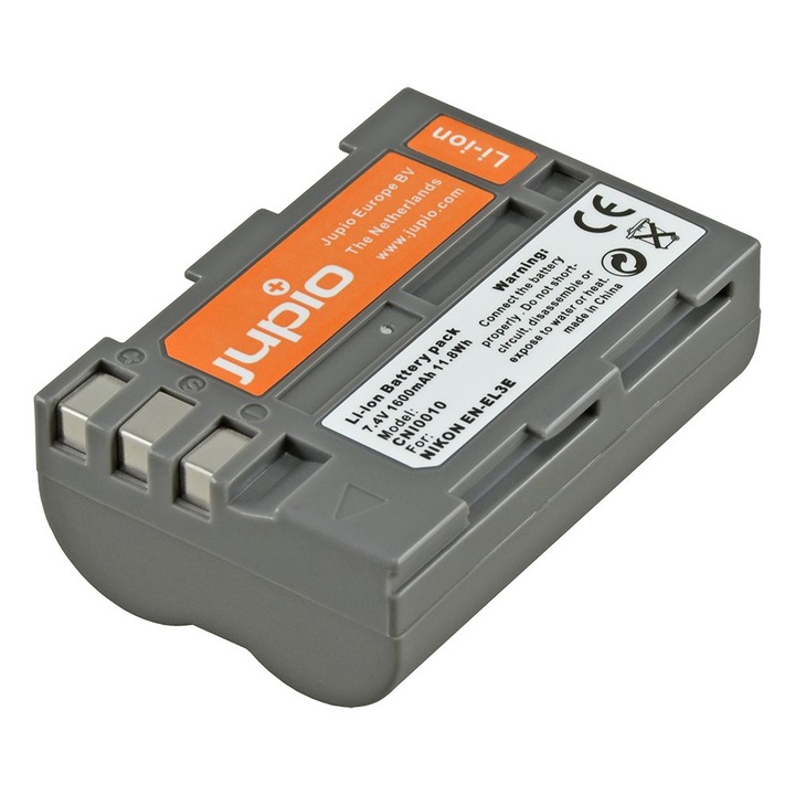 Батерия, Jupio, EN-EL3E, 1600 mAh, За Nikon