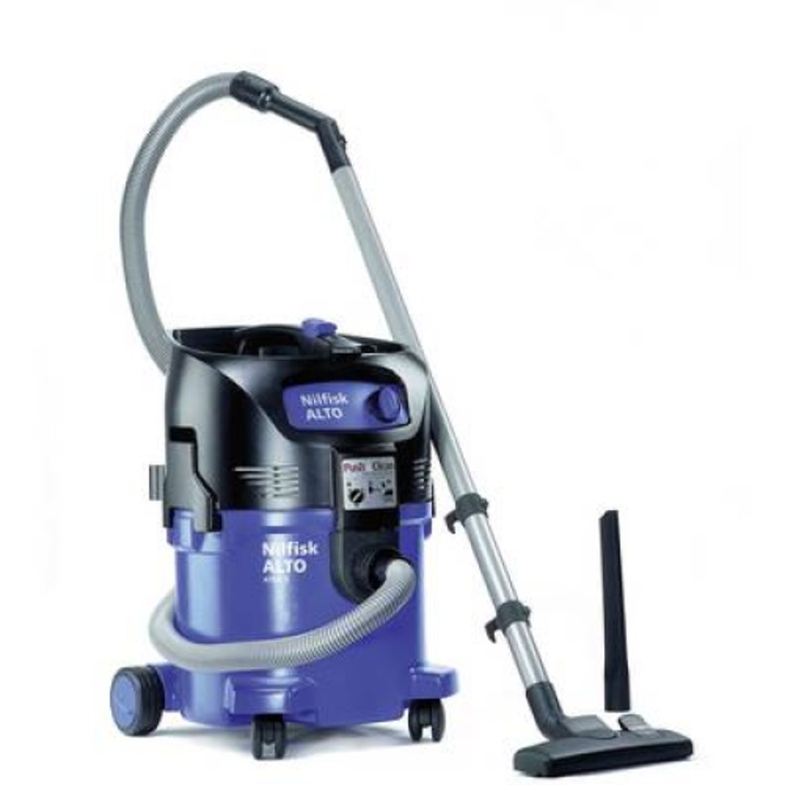 Nilfisk ATTIX 30-01 PC 107413591 Nedves-/száraz porszívó 1500 W 30 l Félautomata szűrő tisztítás (107413591)