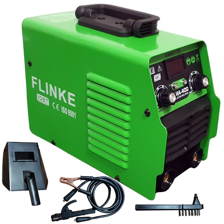 Hegesztőgép (Inverter) - FLINKE MMA 400, IGBT, Elektronikus kijelző