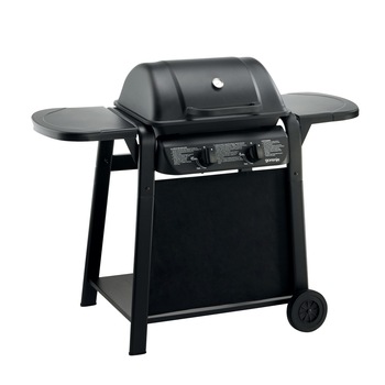 Gratar gradina, pe gaz, Gorenje Opticook 52V, 2 arzatoare, cu plita, metal, cu roti deplasare Gratar gradina, pe gaz, Gorenje Opticook 52V, 2 arzatoare, cu plita, metal, cu roti deplasare