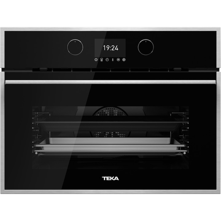 Cuptor incorporabil TEKA HLC 847 SC, Electric, 44 l, Touch control, Autocuratare hidrolitica, Clasa A+, Negru