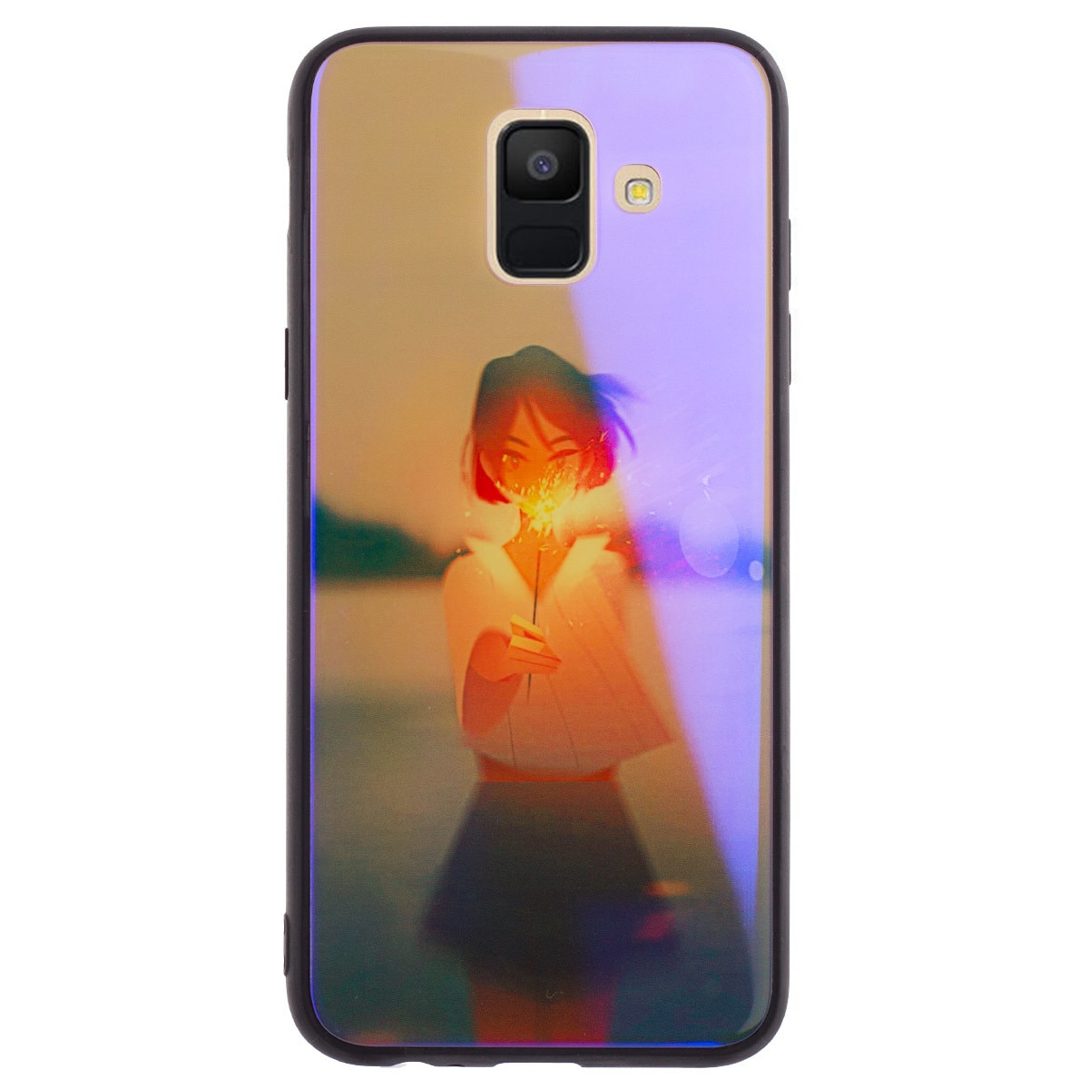 Husa Oglinda Samsung Galaxy A6 2018, Portret