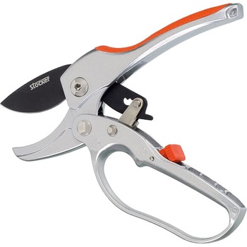 Foarfeca cu clichet, pentru taiere dificila, 18 cm, Stoker Foarfeca cu clichet, pentru taiere dificila, 18 cm, Stoker