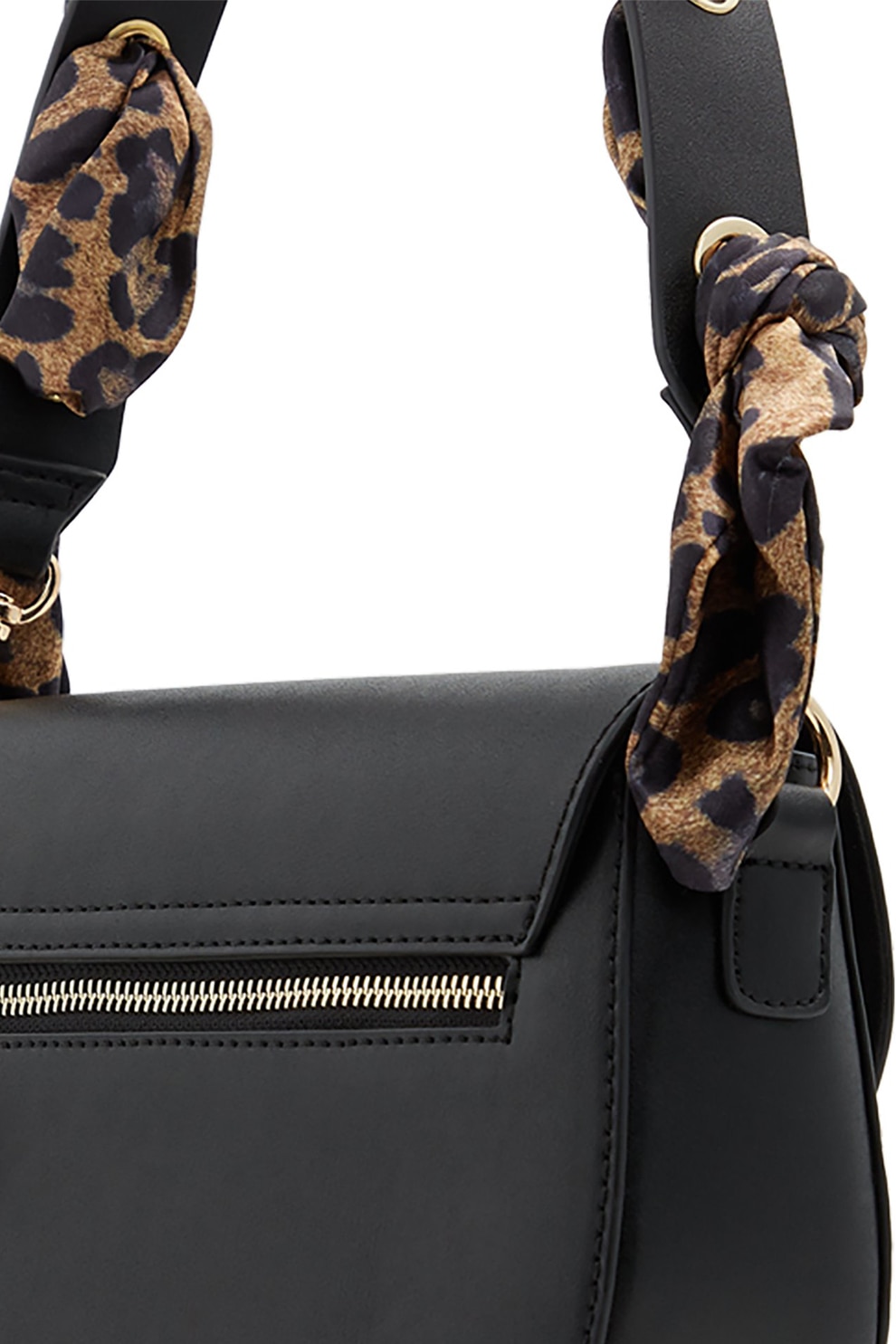 Aldo, Chamusca keresztpántos műbőr táska, Fekete eMAG.hu