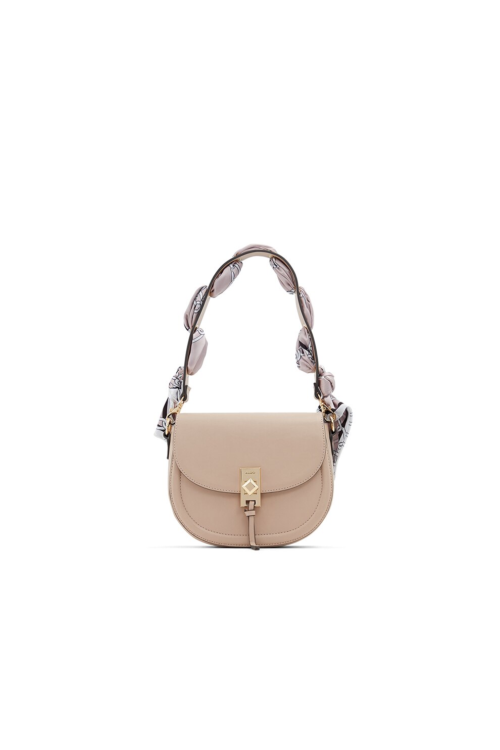 Aldo, Geanta crossbody de piele ecologica Chamusca, Bej eMAG.ro