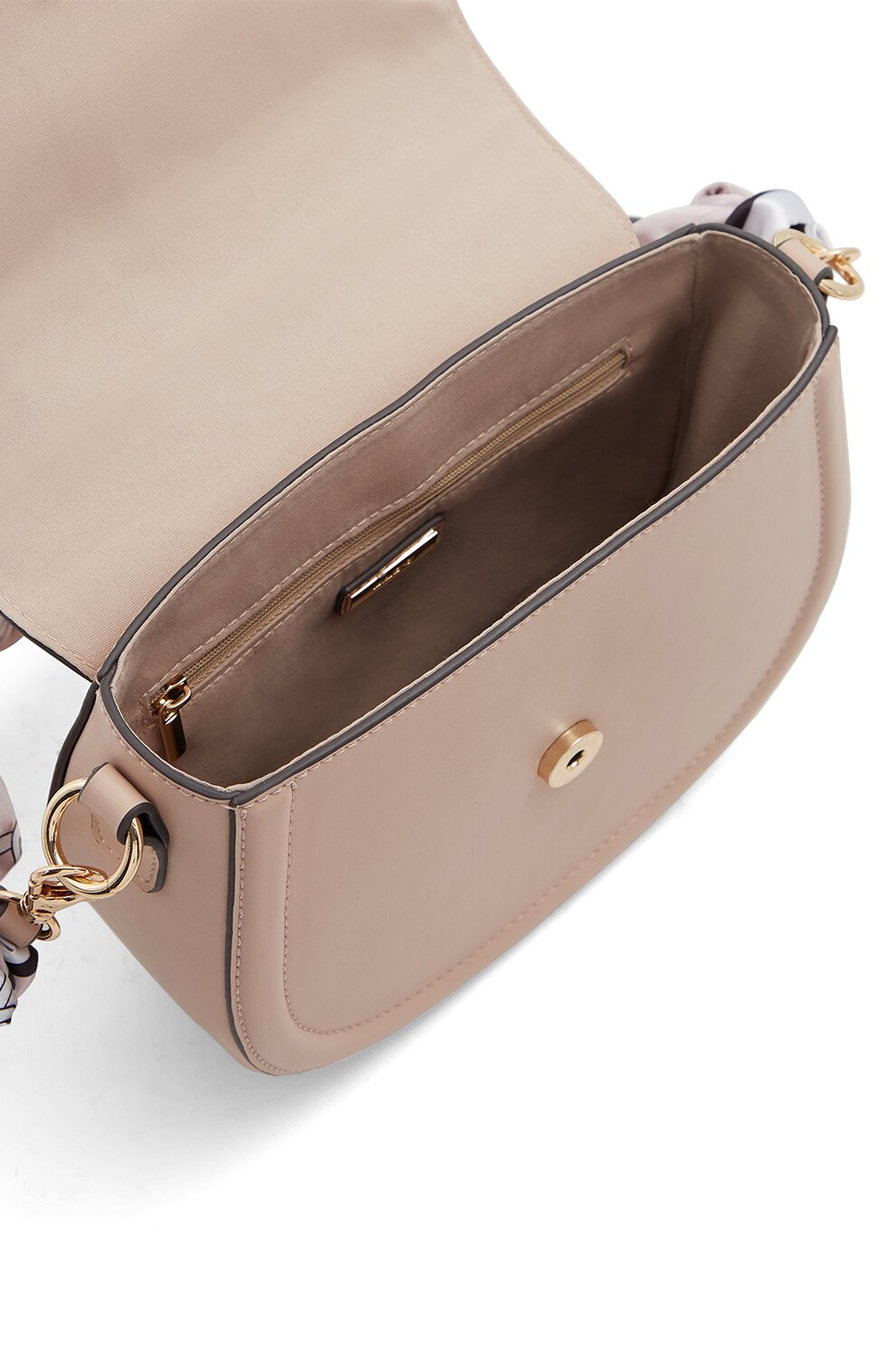 Aldo, Geanta crossbody de piele ecologica Chamusca, Bej eMAG.ro