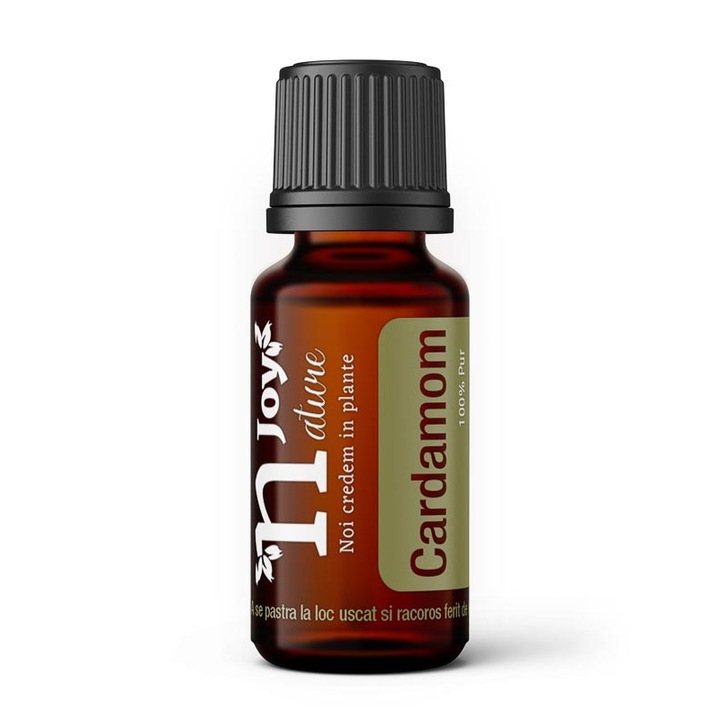 Ulei Esential Cardamon, Cardamom, nJoy Nature, 15 ml