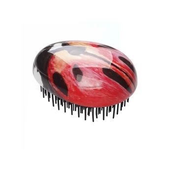 Perie de par pentru calatorii Kent Pebble LadyBug Perie de par pentru calatorii Kent Pebble LadyBug