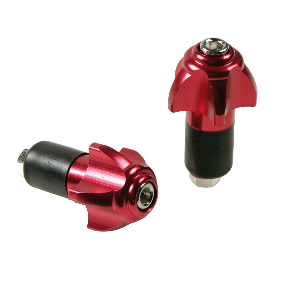 Capete ghidon motocicleta universale SU-15 2buc - Rosu