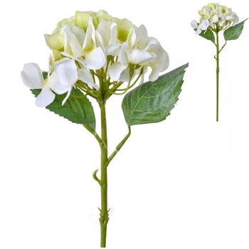 Hortensie alba artificiala, Zola®, 31 cm Hortensie alba artificiala, Zola®, 31 cm