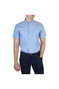 Camasa barbati Tommy Hilfiger model MW0MW01960, culoare Albastru, marime L EU Camasa barbati Tommy Hilfiger model MW0MW01960, culoare Albastru, marime L EU