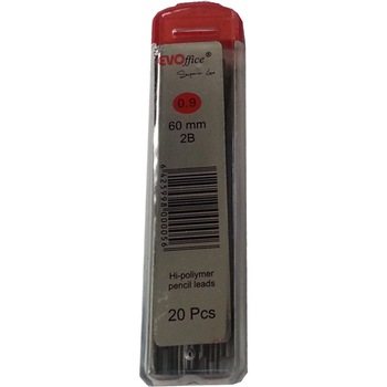 Mina creion mecanic EVOffice Superior Line, 2B, 0.7mm, 20 buc/set, 12 seturi/cutie Mina creion mecanic EVOffice Superior Line, 2B, 0.7mm, 20 buc/set, 12 seturi/cutie