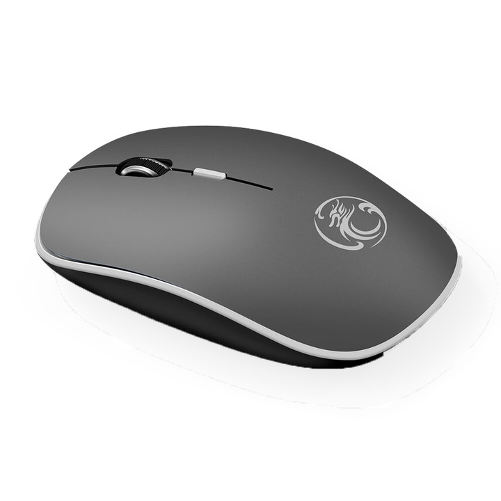 Mouse Wireless USB, Apedra (Gri)