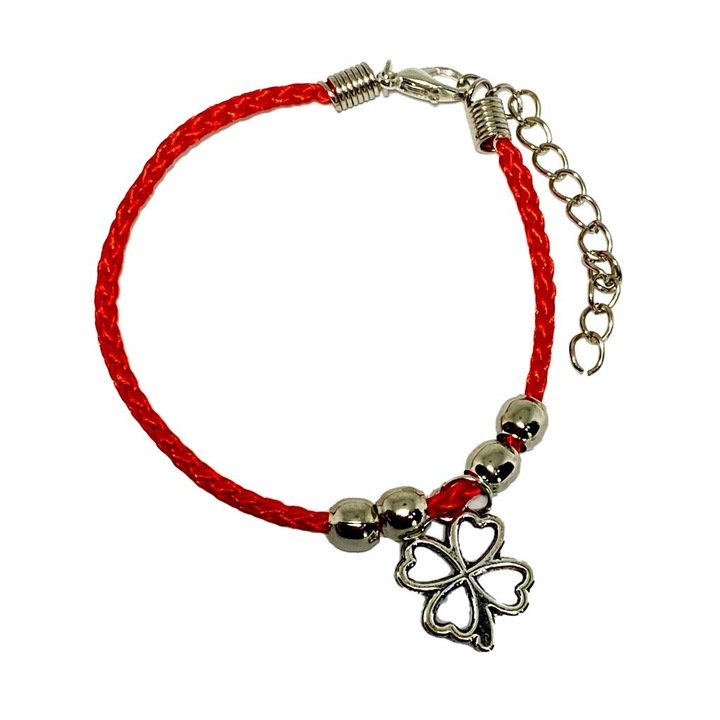 Bratara Eulalia, Pursehuit, Aliaj metalic, Rosu