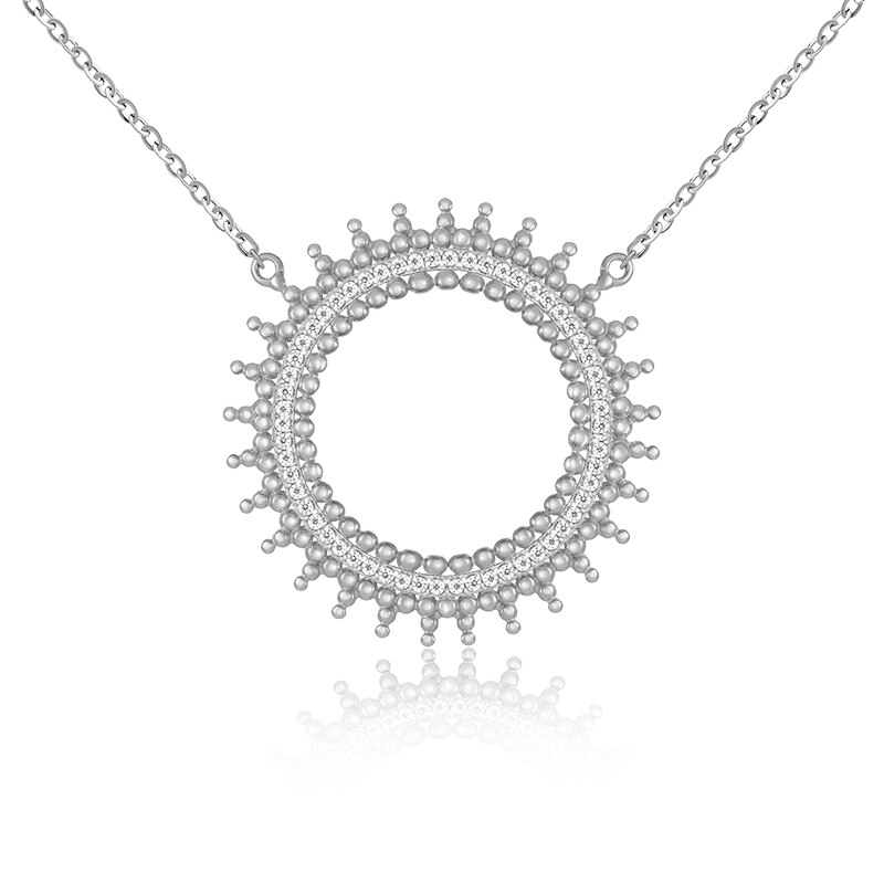 Colier Olivess Argint 925 CZ, Ajustabil 40-45 NBGN1907053