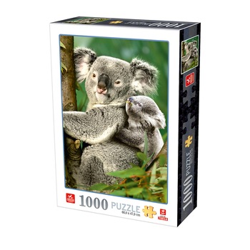 Puzzle Deico - Animals, Koala, 1000 piese Puzzle Deico - Animals, Koala, 1000 piese