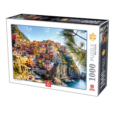 Puzzle Deico Games Peisaje Liguria Italia 1000 Piese Emag Ro