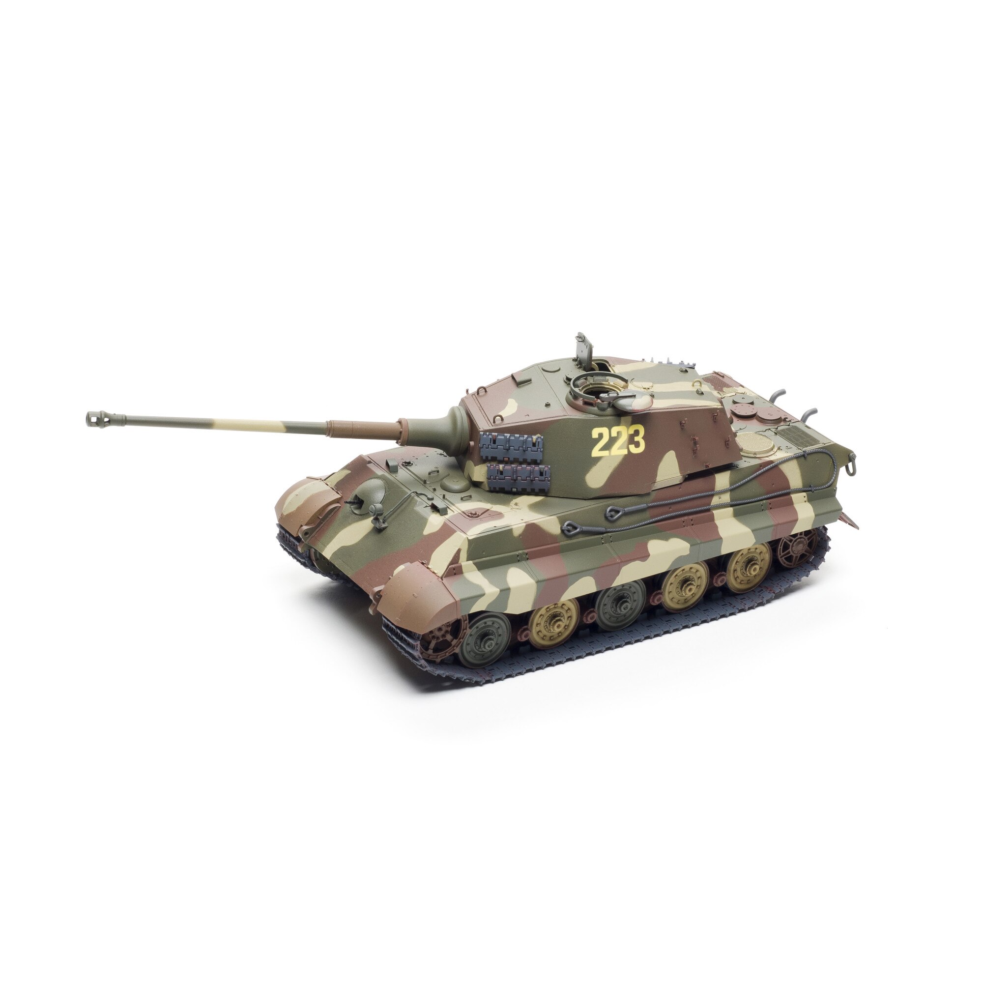 Macheta Militara ITALERI Sd.Kfz.182 Tiger II macheta usor de asamblat 1:56 ITA 15765