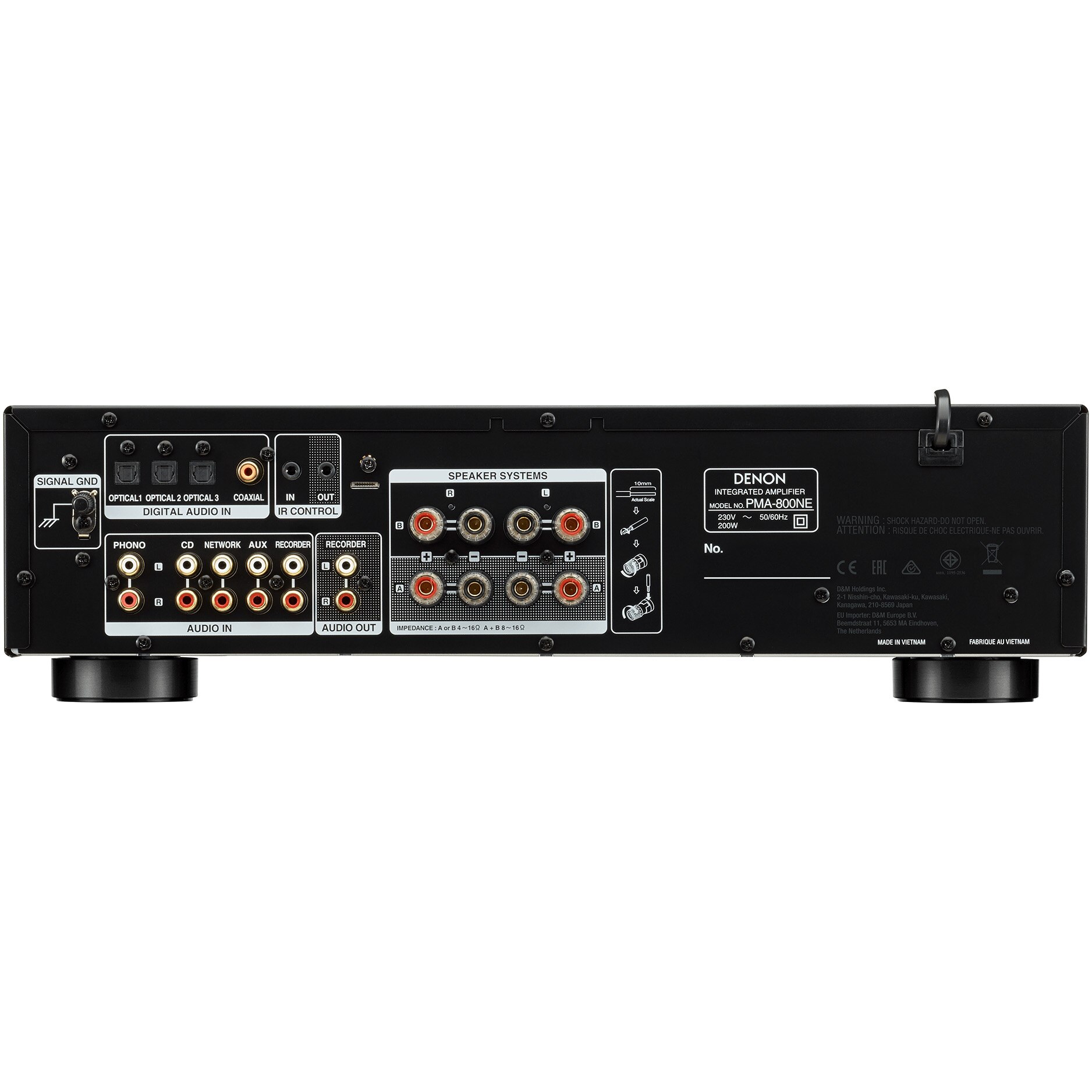 Amplificator stereo Denon PMA-800NE, 2 x 85W RMS, DAC 192kHz/24bit